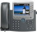 تلفن VoIP سیسکو مدل 7975 تحت شبکه